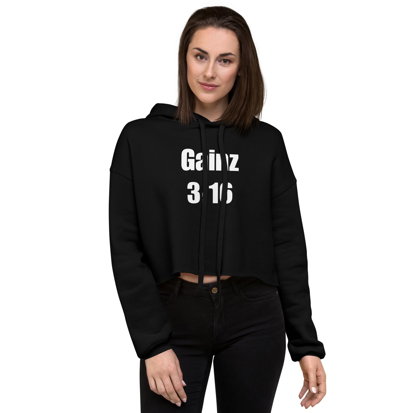 Gainz 3: 16 Crop Hoodie