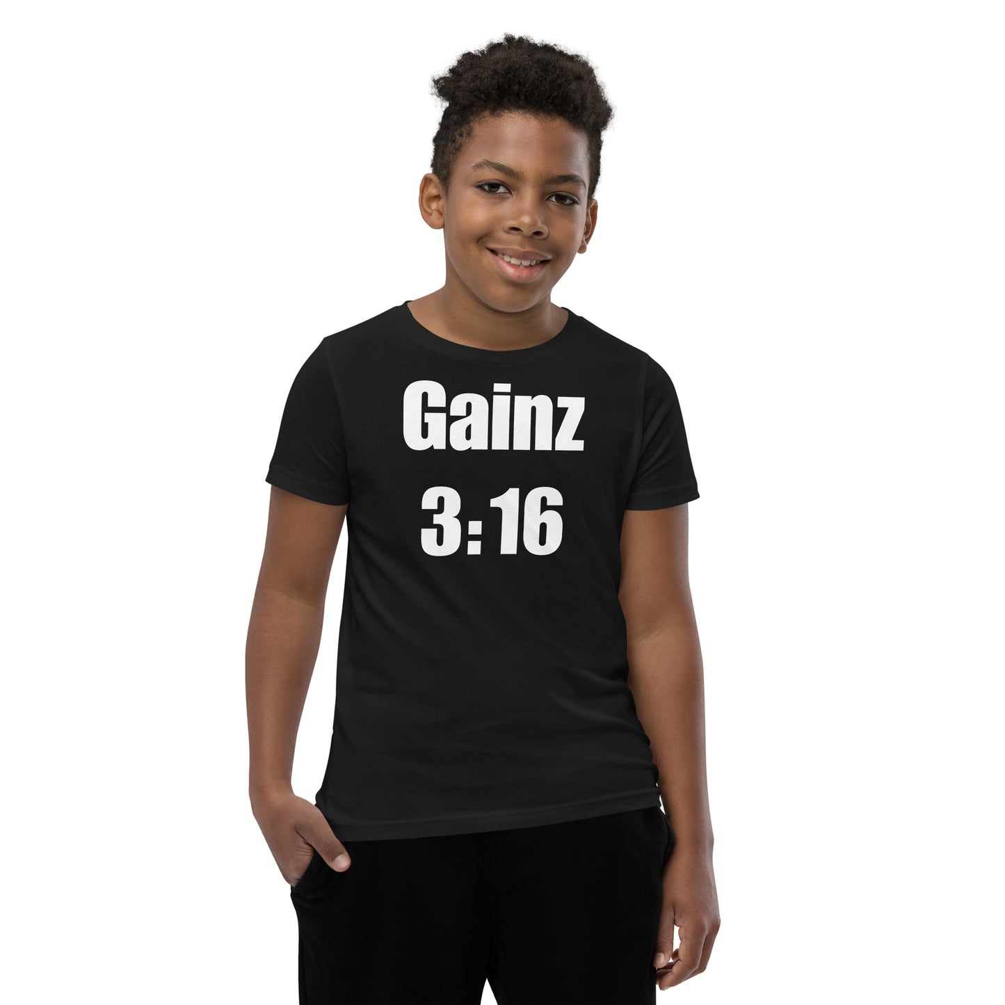 Gainz 3:16 Youth Short Sleeve T-Shirt