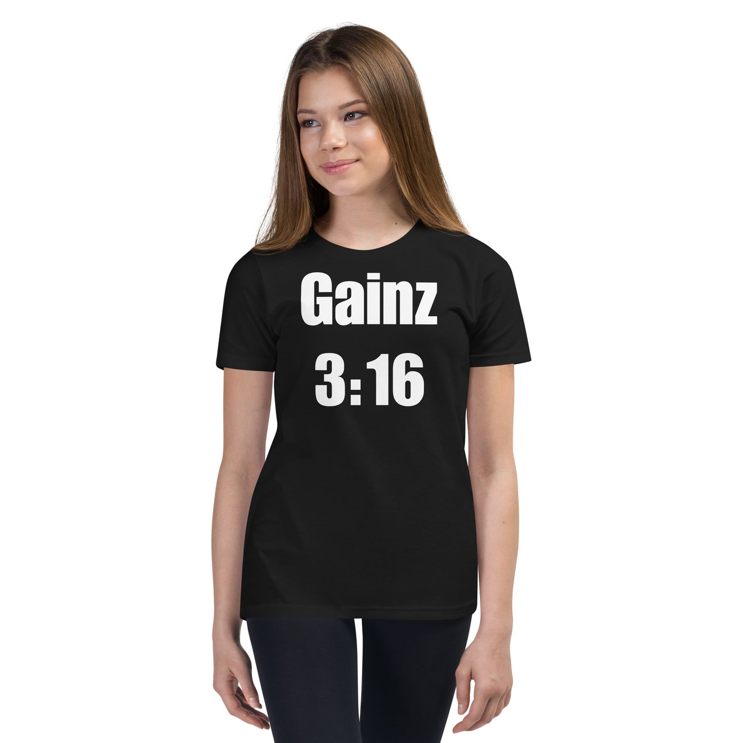 Gainz 3:16 Youth Short Sleeve T-Shirt