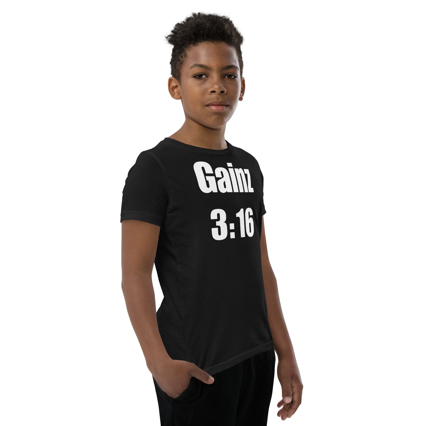 Gainz 3:16 Youth Short Sleeve T-Shirt